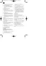 Preview for 36 page of Hurricane HLS 215 Operating Instructions Manual