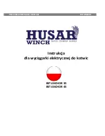 Preview for 8 page of Husar Winch BST ANCHOR 35 Manual & Safety Instruction