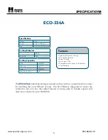 Preview for 6 page of Huskie Tools ECO-336A Operation Manual