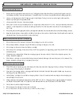 Preview for 5 page of Huskie Tools REC-434YC Operating Instructions Manual