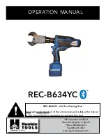 Huskie Tools REC-B634YC Operation Manual preview