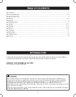 Preview for 2 page of Husky 2G110DPNG Operator'S Manual