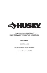 Preview for 85 page of Husky 901032 Use And Care Manual