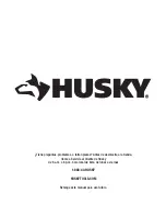 Preview for 24 page of Husky H4840GHVSG Use And Care Manual