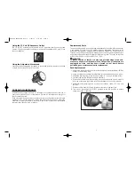 Preview for 5 page of Husky SportSpot HSK189 User'S Manual & Warranty Information