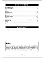 Preview for 2 page of Husky TA-2530B Operator'S Manual