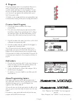 Preview for 41 page of Husqvarna Viking Designer Jade 35 User Manual