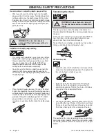 Preview for 14 page of Husqvarna 115 13 82-95 Operator'S Manual