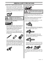 Preview for 13 page of Husqvarna 1151322-95 Operator'S Manual