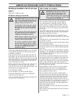 Preview for 41 page of Husqvarna 1151470-95 Operator'S Manual