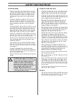 Preview for 8 page of Husqvarna 1152450-26 Operator'S Manual