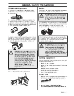 Preview for 11 page of Husqvarna 1153181-95 Operator'S Manual