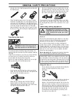 Preview for 13 page of Husqvarna 1153183-26 Operator'S Manual