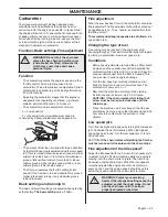 Preview for 29 page of Husqvarna 1153183-26 Operator'S Manual