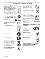 Preview for 134 page of Husqvarna 115iL Operator'S Manual