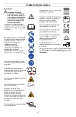 Preview for 27 page of Husqvarna 129RJ Operator'S Manual