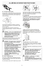 Preview for 31 page of Husqvarna 129RJ Operator'S Manual