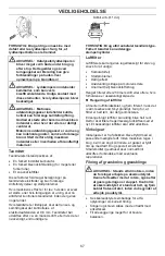 Preview for 67 page of Husqvarna 129RJ Operator'S Manual