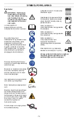 Preview for 72 page of Husqvarna 129RJ Operator'S Manual