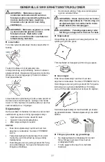 Preview for 77 page of Husqvarna 129RJ Operator'S Manual