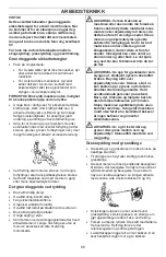 Preview for 86 page of Husqvarna 129RJ Operator'S Manual