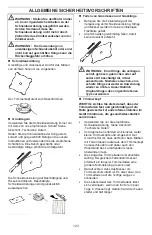 Preview for 123 page of Husqvarna 129RJ Operator'S Manual