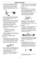 Preview for 132 page of Husqvarna 129RJ Operator'S Manual