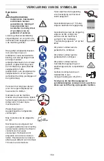 Preview for 164 page of Husqvarna 129RJ Operator'S Manual