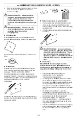 Preview for 170 page of Husqvarna 129RJ Operator'S Manual