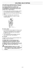 Preview for 177 page of Husqvarna 129RJ Operator'S Manual