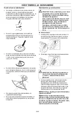 Preview for 269 page of Husqvarna 129RJ Operator'S Manual