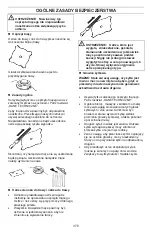 Preview for 376 page of Husqvarna 129RJ Operator'S Manual