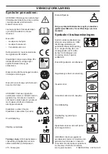 Preview for 270 page of Husqvarna 135 Operator'S Manual