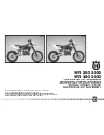 Preview for 3 page of Husqvarna 2009 WR 250 Owner'S Manual