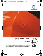 Husqvarna 226HD Operator'S Manual preview