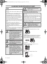 Preview for 26 page of Husqvarna 226HD60S Operator'S Manual