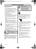 Preview for 50 page of Husqvarna 226HD60S Operator'S Manual