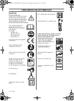 Preview for 144 page of Husqvarna 226HD60S Operator'S Manual