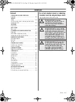 Preview for 145 page of Husqvarna 226HD60S Operator'S Manual