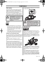 Preview for 159 page of Husqvarna 226HD60S Operator'S Manual