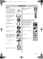 Preview for 165 page of Husqvarna 226HD60S Operator'S Manual