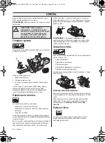 Preview for 322 page of Husqvarna 226HD60S Operator'S Manual