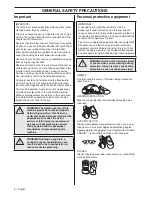 Preview for 6 page of Husqvarna 227R Operator'S Manual