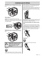 Preview for 23 page of Husqvarna 227R Operator'S Manual