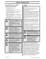 Preview for 64 page of Husqvarna 235e Operator'S Manual