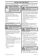 Preview for 279 page of Husqvarna 235e Operator'S Manual