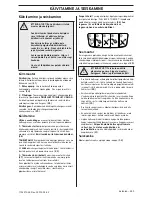 Preview for 283 page of Husqvarna 235e Operator'S Manual