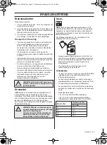 Preview for 93 page of Husqvarna 243RJ Operator'S Manual