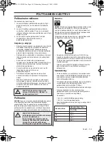 Preview for 145 page of Husqvarna 243RJ Operator'S Manual