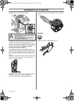 Preview for 148 page of Husqvarna 243RJ Operator'S Manual